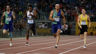 Next Story Image: Norman clocks world-leading time in 200 meters in Rome